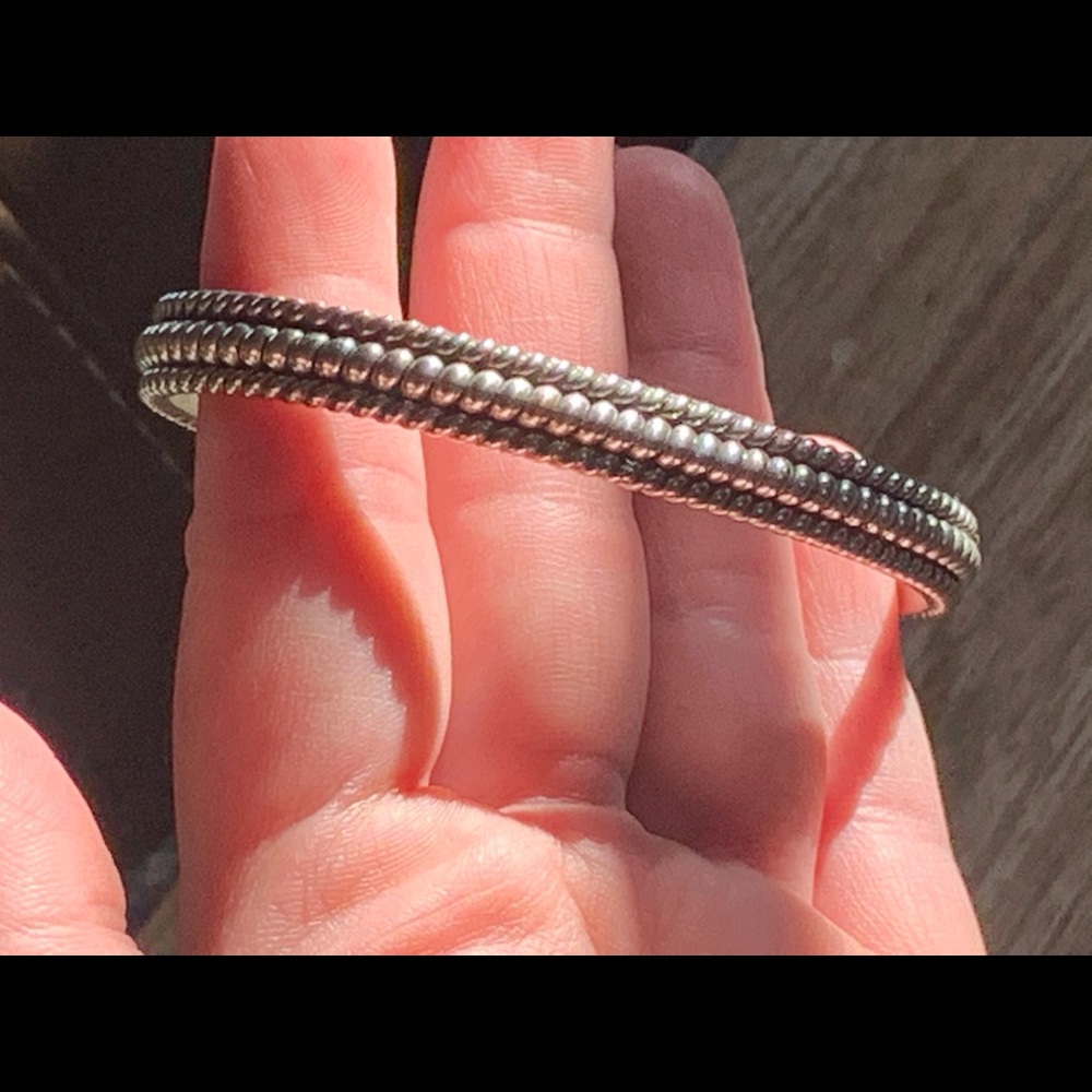 TAHE genuine Native American made artisan bracelet - Picture 15 of 16